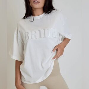 Bride Tee - All White